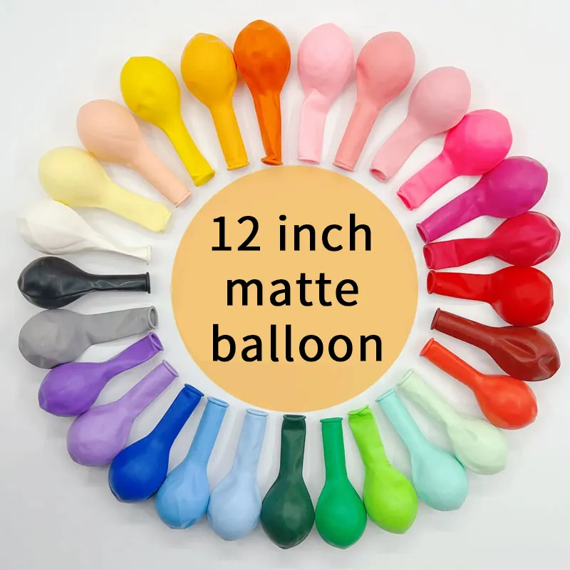 Globo mate de 12 pulgadas