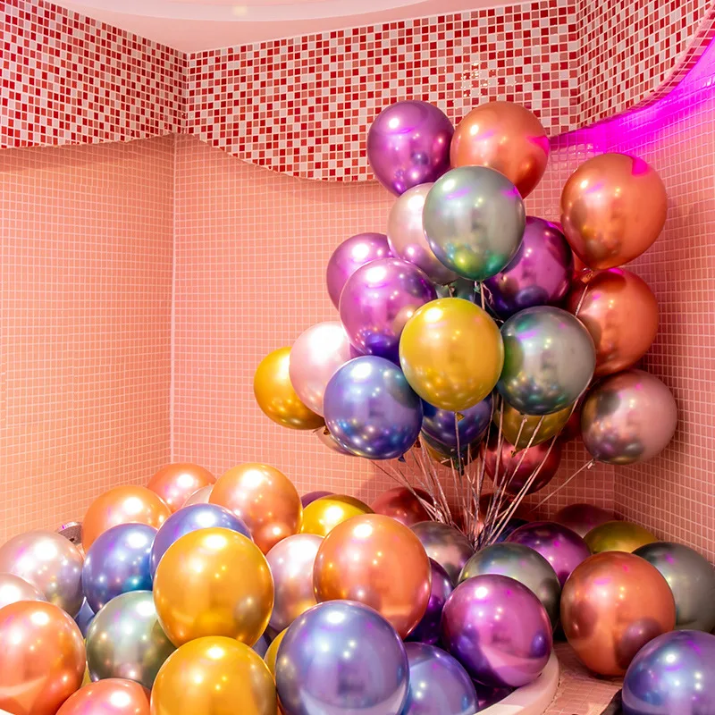 Globo de látex metálico de 18 pulgadas