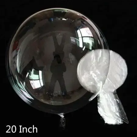 Globos Bobo transparentes de 20 pulgadas