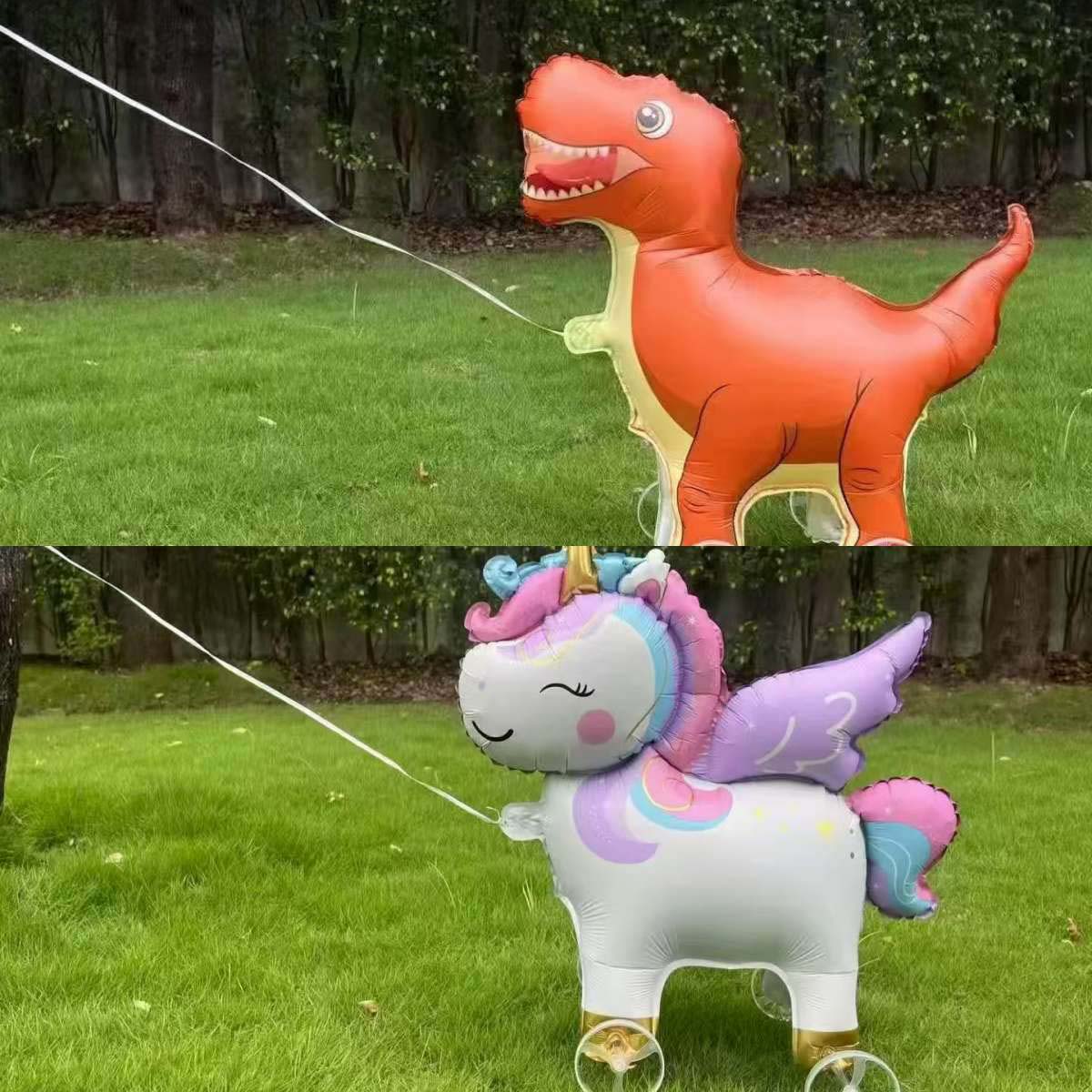 ¿Sabes cómo inflar los globos de aluminio de animales?