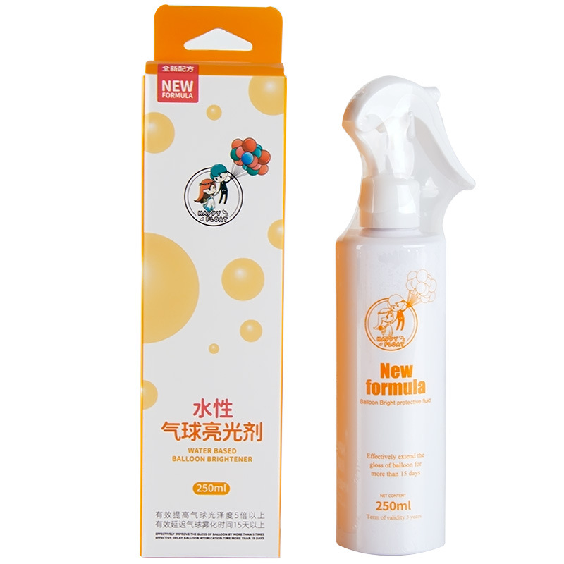 ¿Qué debe tenerse en cuenta al usar spray de globo globo a base de agua?