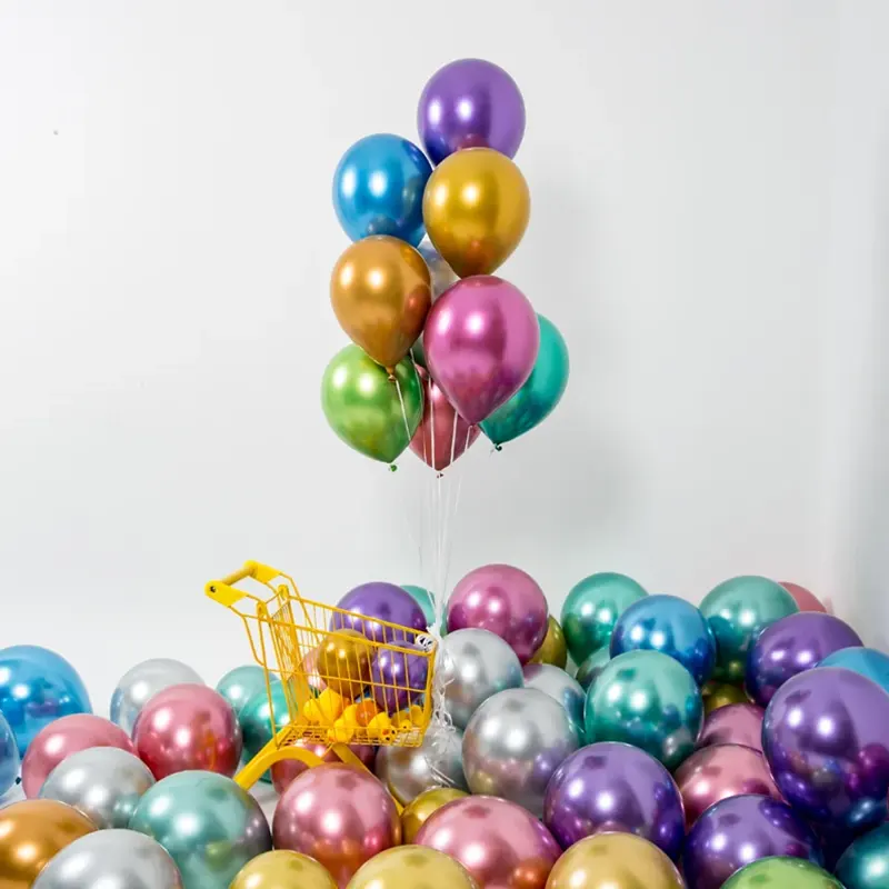 ¿Qué hace que las instalaciones interactivas de globos metálicos sean tan atractivas?