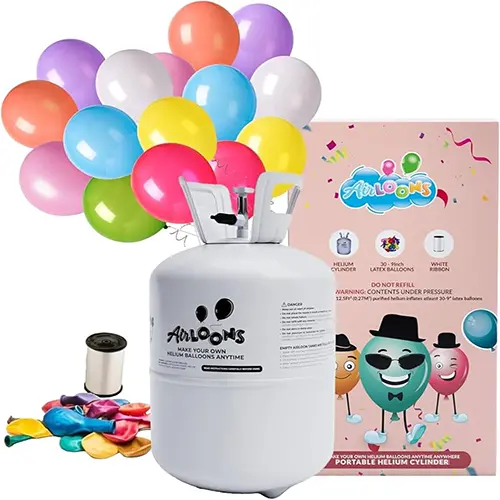 ¿Se pueden llenar los globos de látex con helio para que floten?