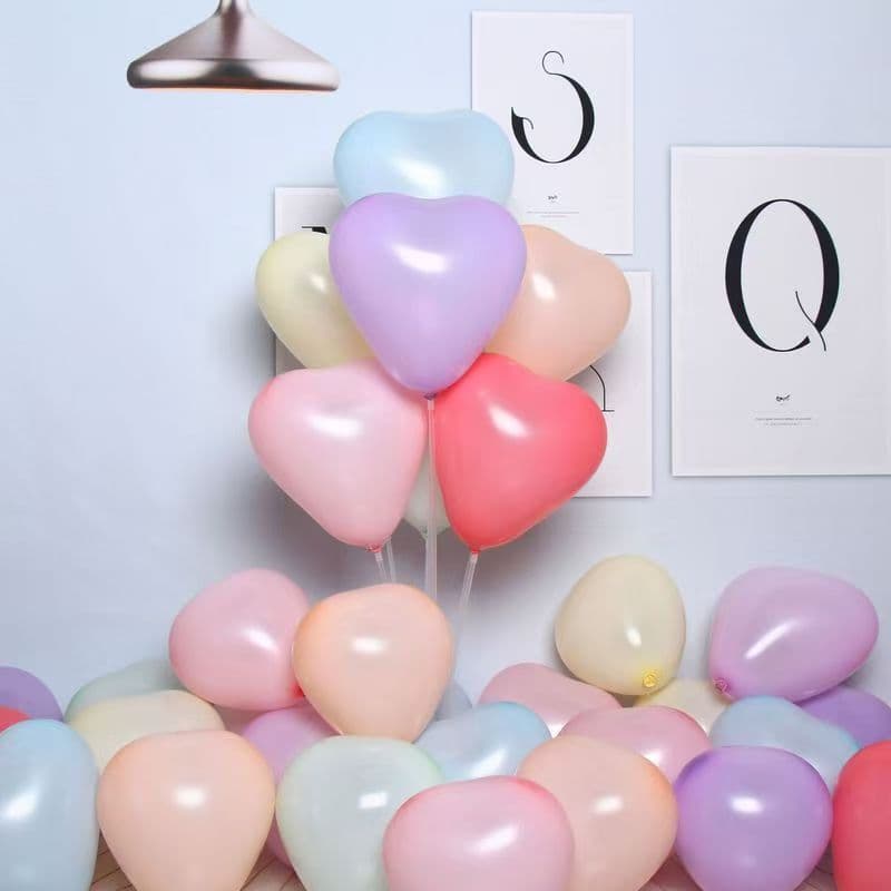 Globos de helio Love Heart: una hermosa adición a cualquier celebración