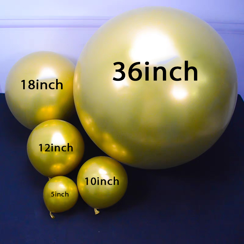 Globos de 10 y 12 pulgadas: diferencias clave