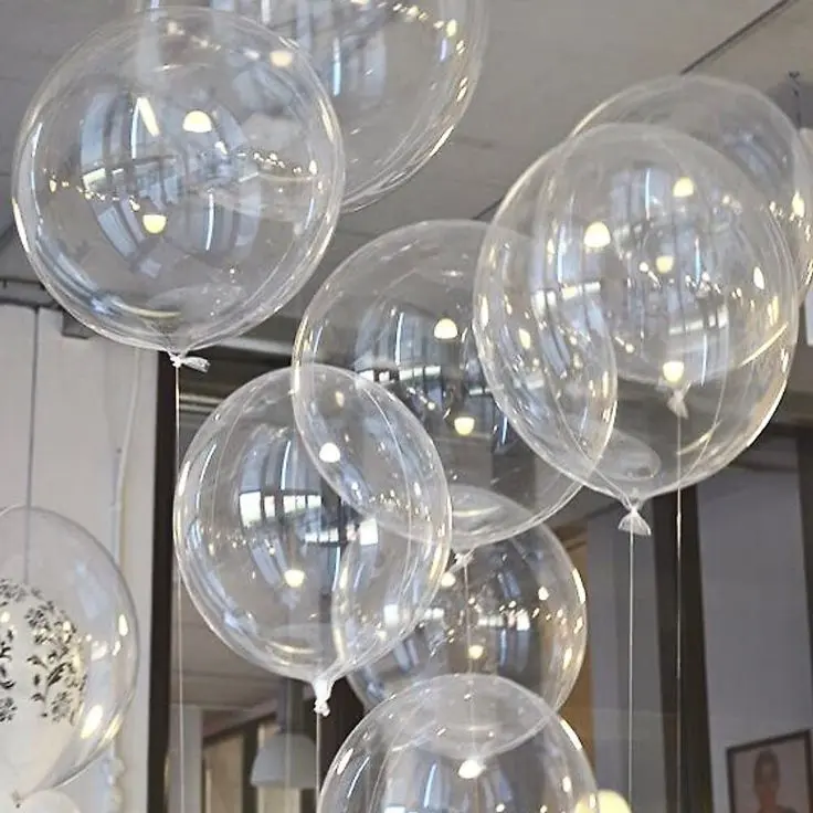 Globos Bobo transparentes de 24 pulgadas