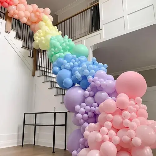 Globos de fiesta de macarrones