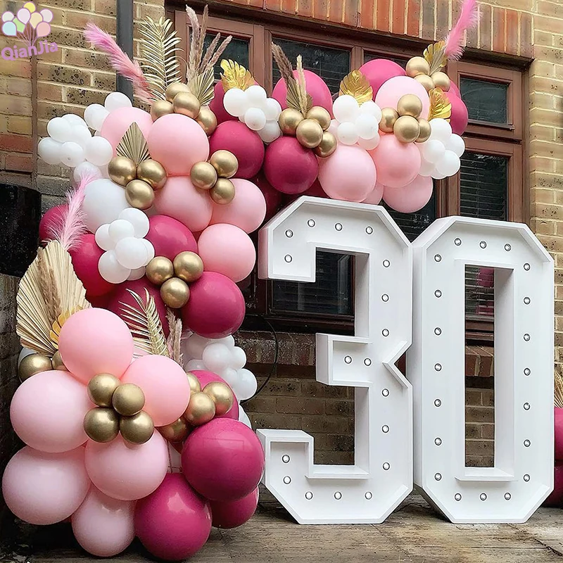 Arco de Globos de Aniversario