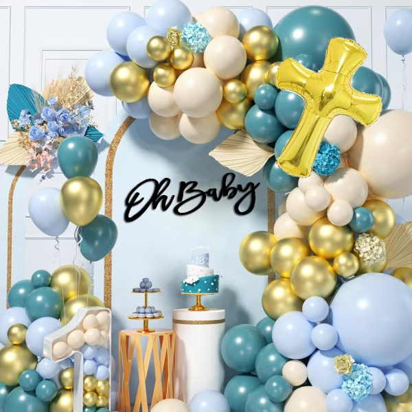 Kits de arco de globos para baby shower