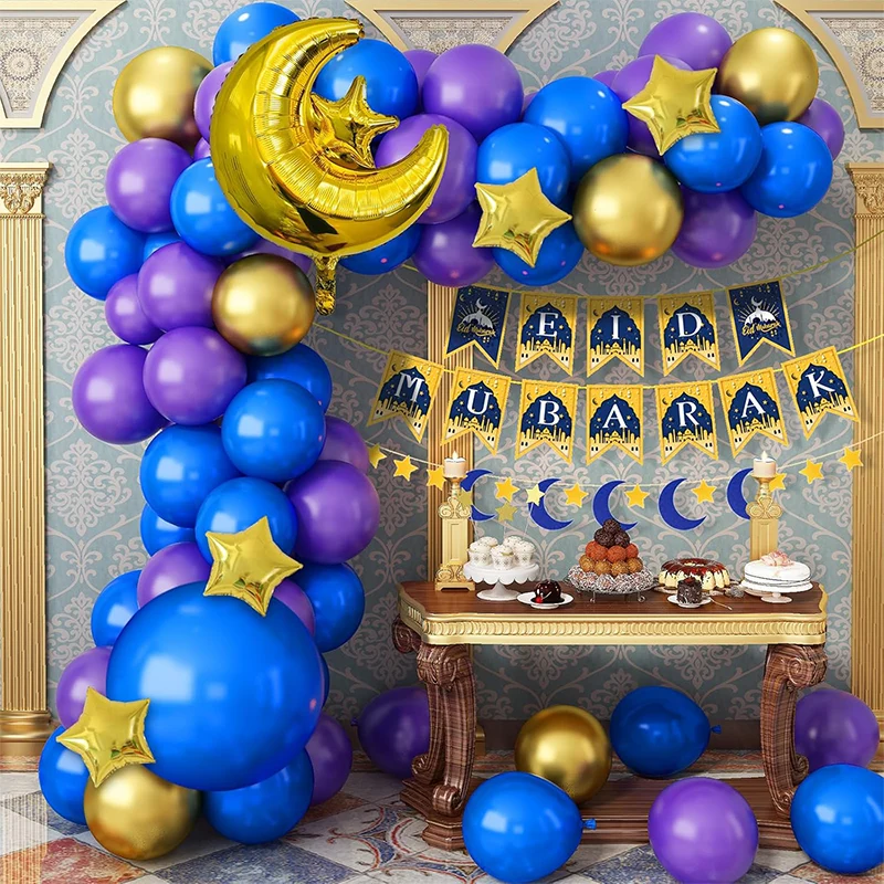 Globo con Eid Mubarak Foil Balloon