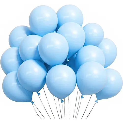 Globos macarrones azules Globos macarrones azules