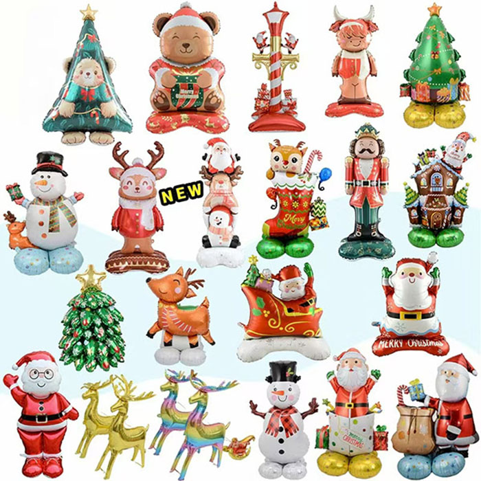 Globos de papel de Navidad