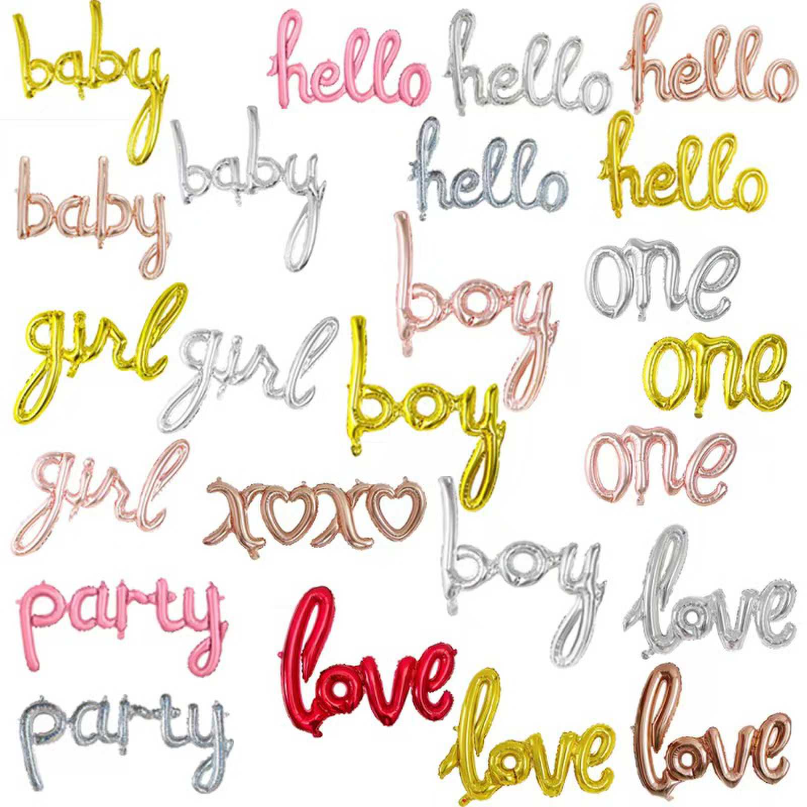 Globo de aluminio unido