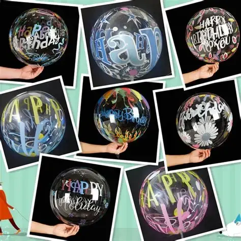 Impresión multicolor de globos Bobo personalizados