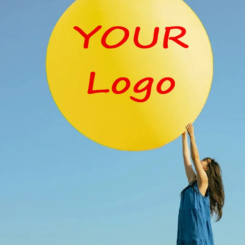 Globos de látex de 36 pulgadas impresos personalizados