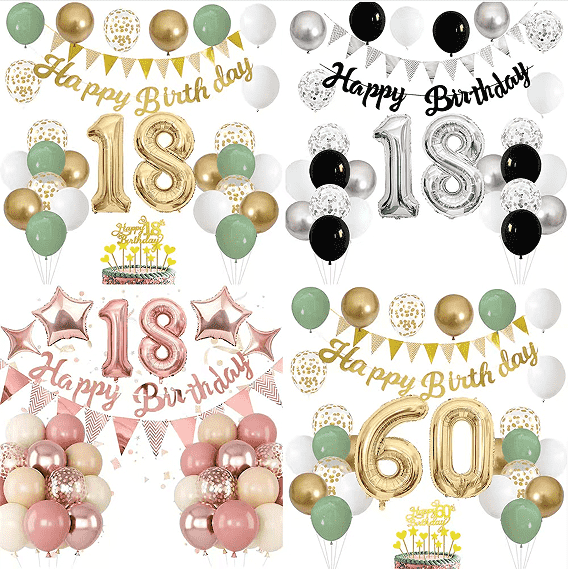 globos de feliz cumpleaños