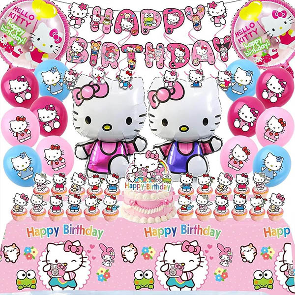 Hello Kitty Temado de papel de aluminio