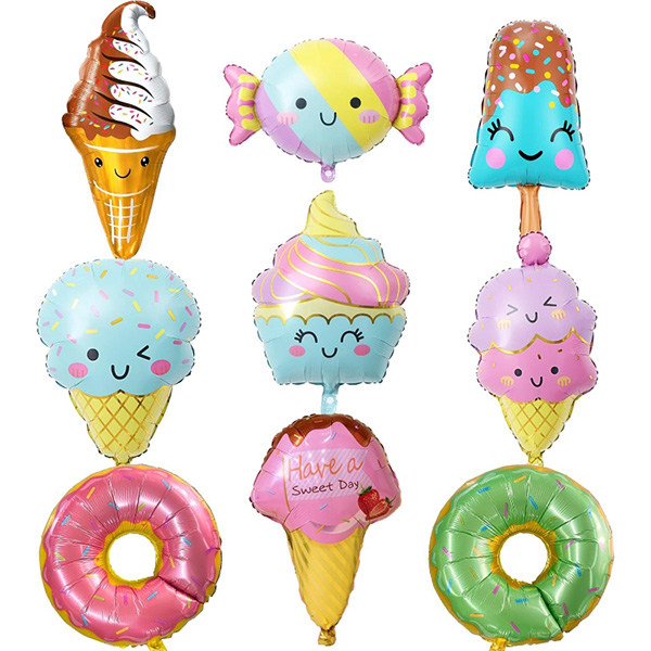 Globo de papel de helado