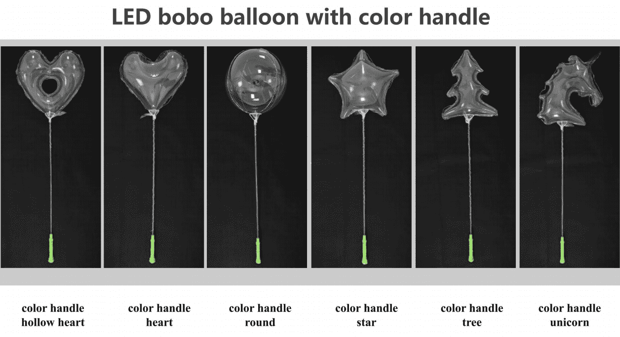 LED handle bobo balloon
