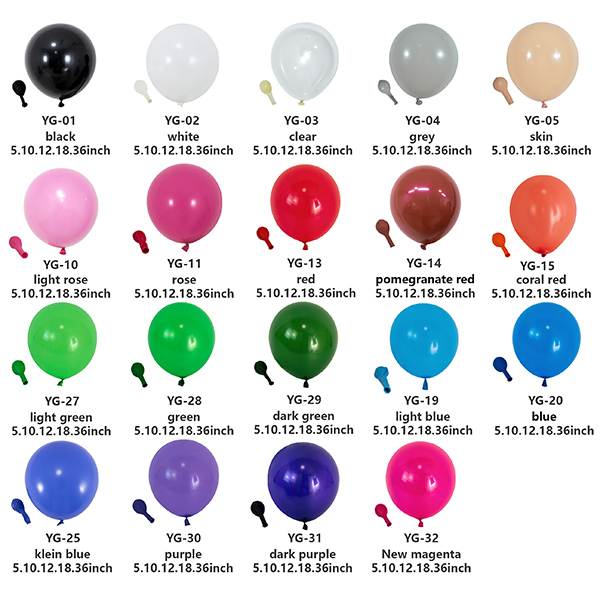 globos de latex al por mayor