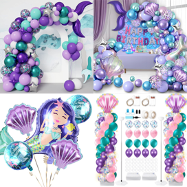 Kit de globo de sirena