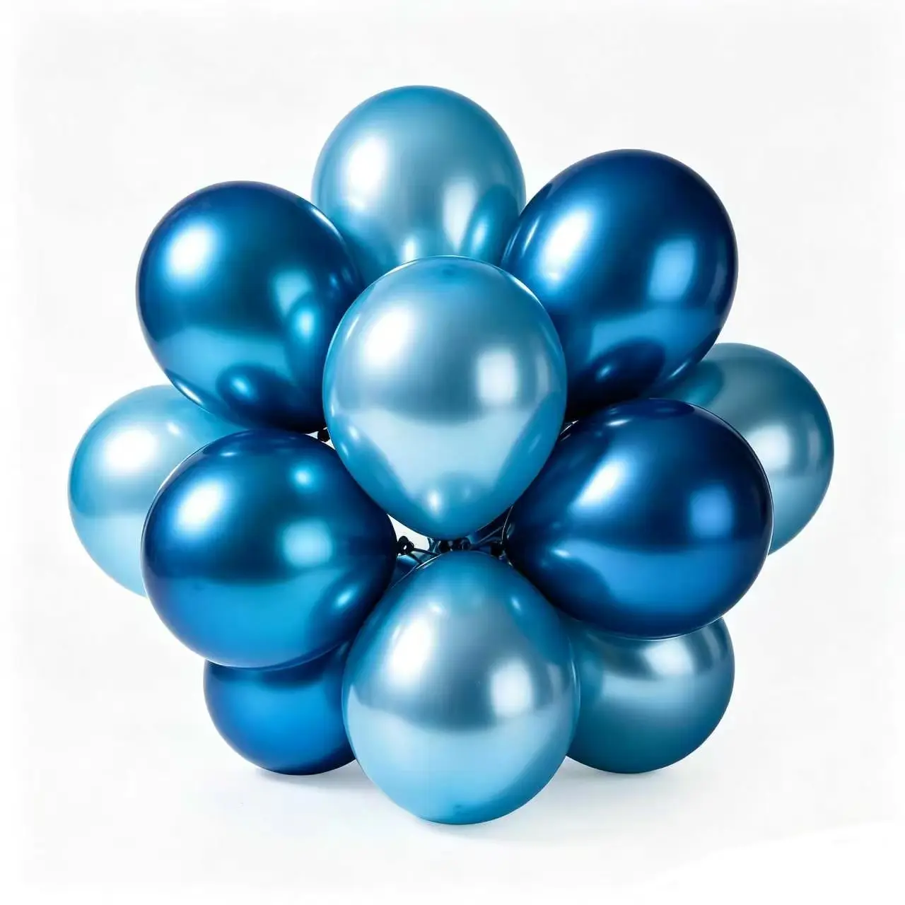 Globos Azul Metálico