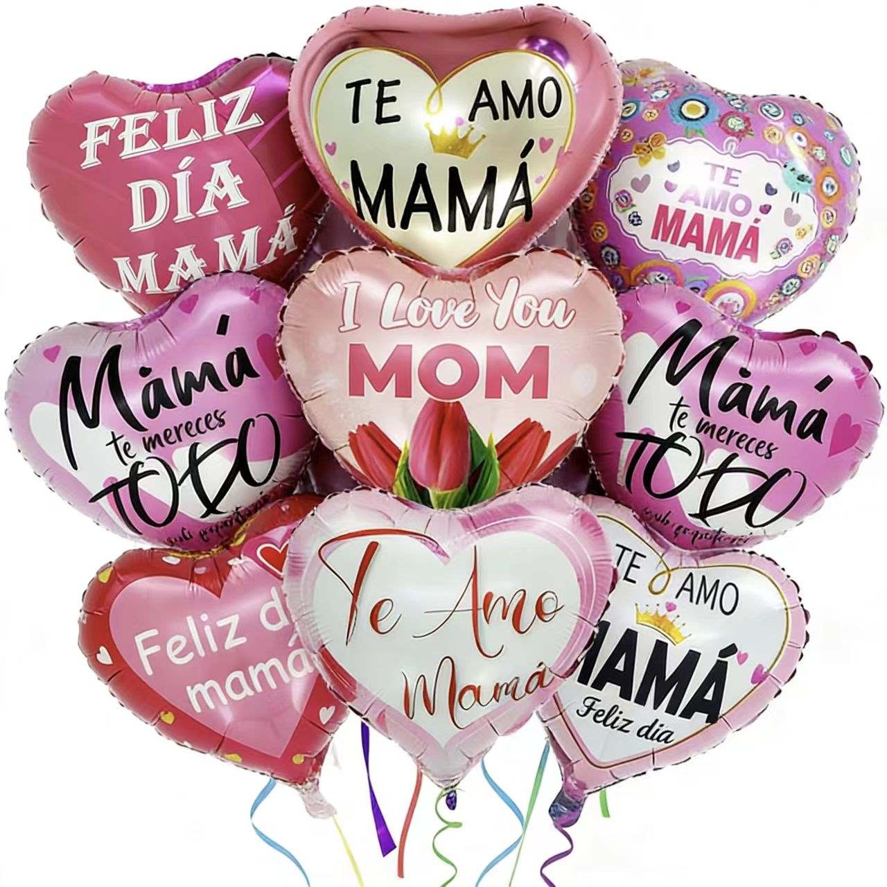 Globos de aluminio para el día de la madre