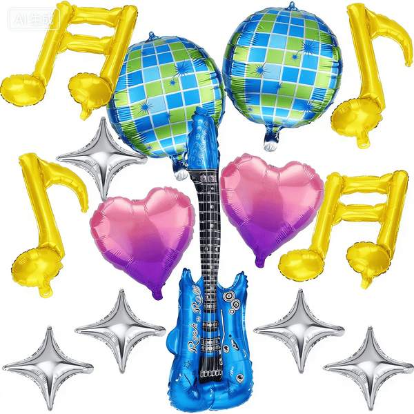 Globos metalizados musicales