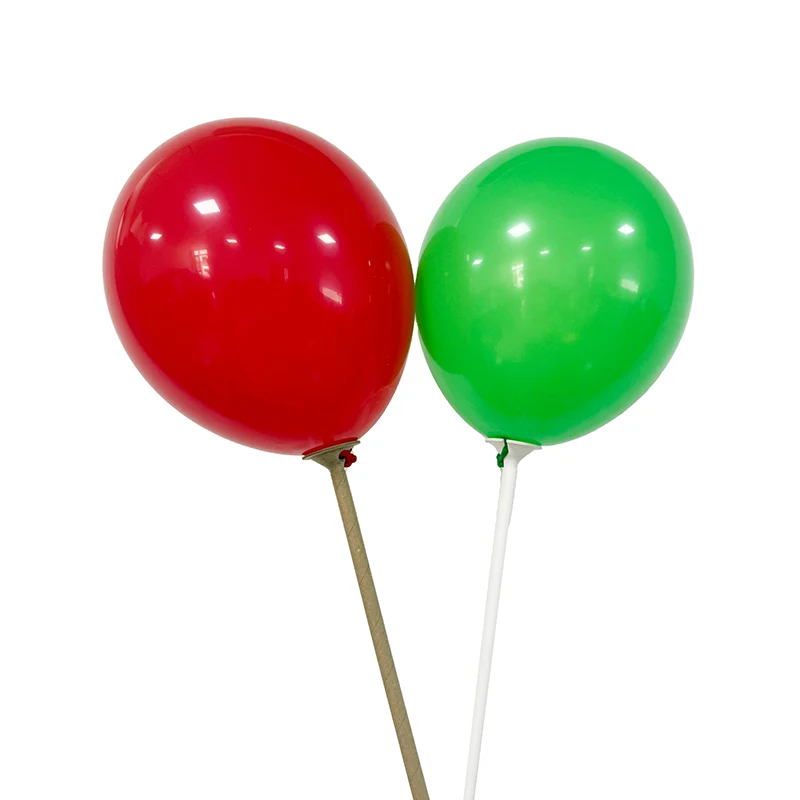 Palo de globo de papel