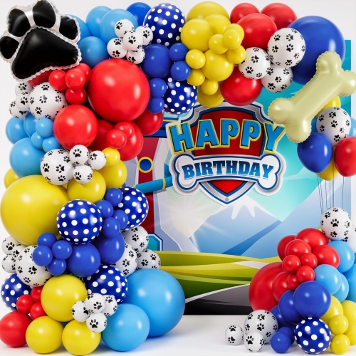 Kit de arco de globos de la Patrulla Canina