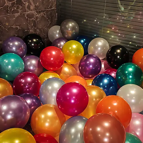 Globos De Látex Perlados