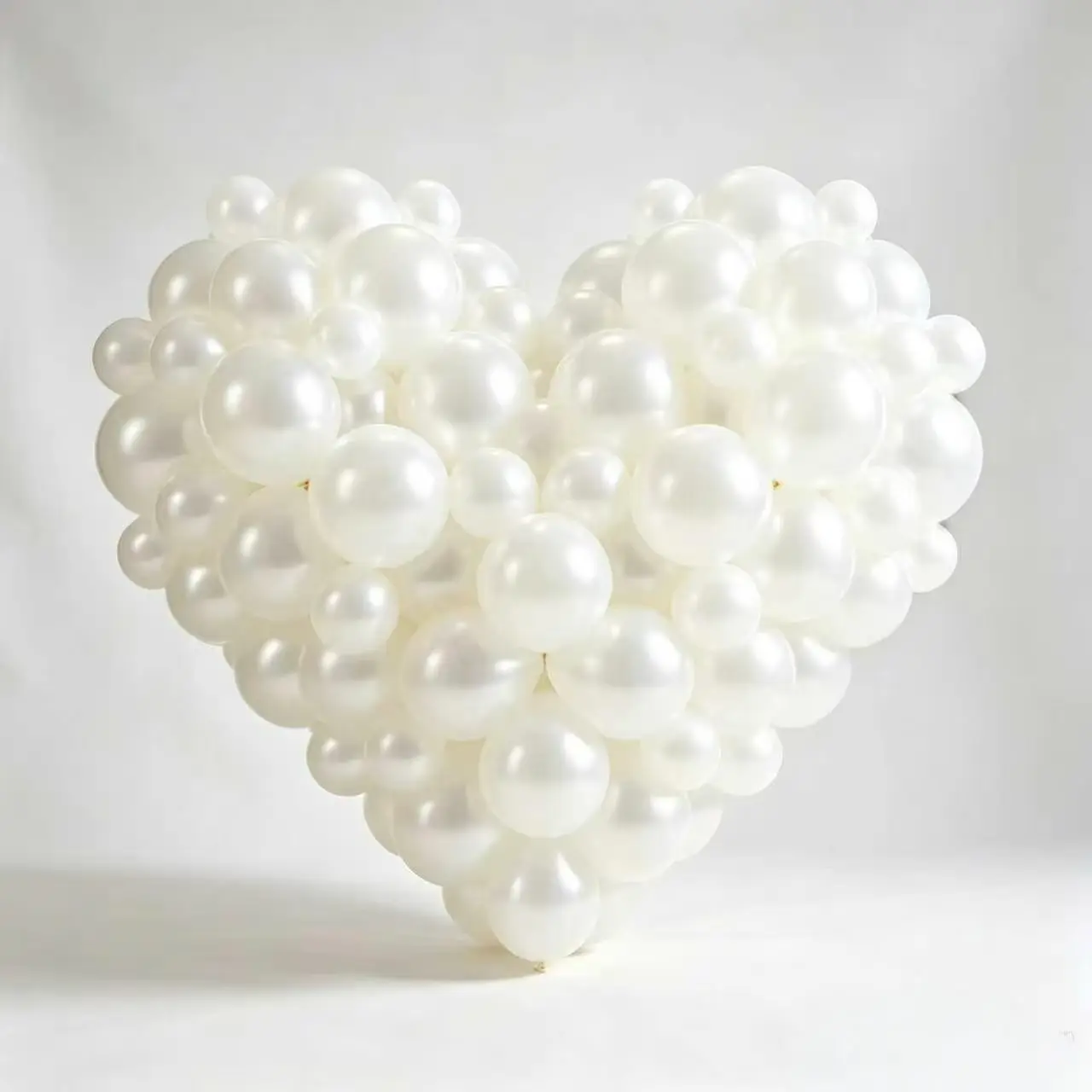 Globos Blanco Perla