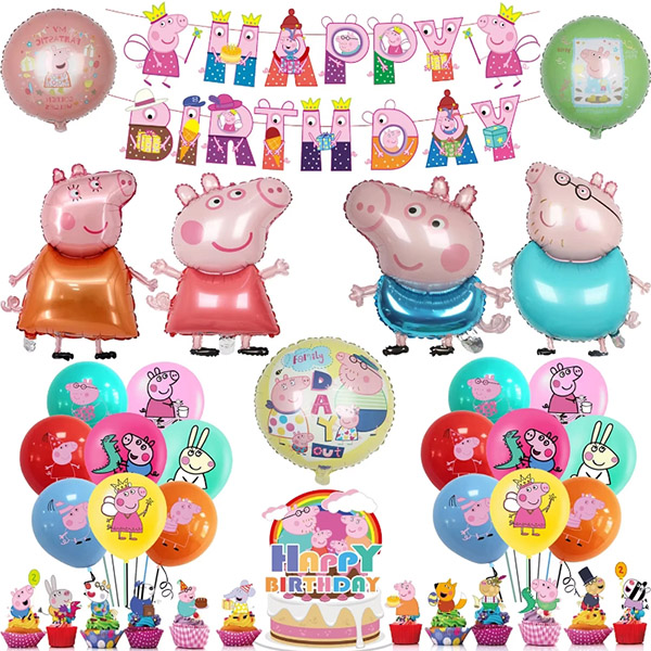 Globo de cerdo de peppa