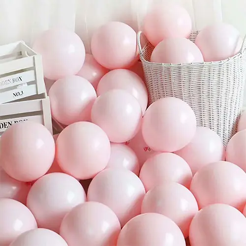 Globos macarrones rosas
