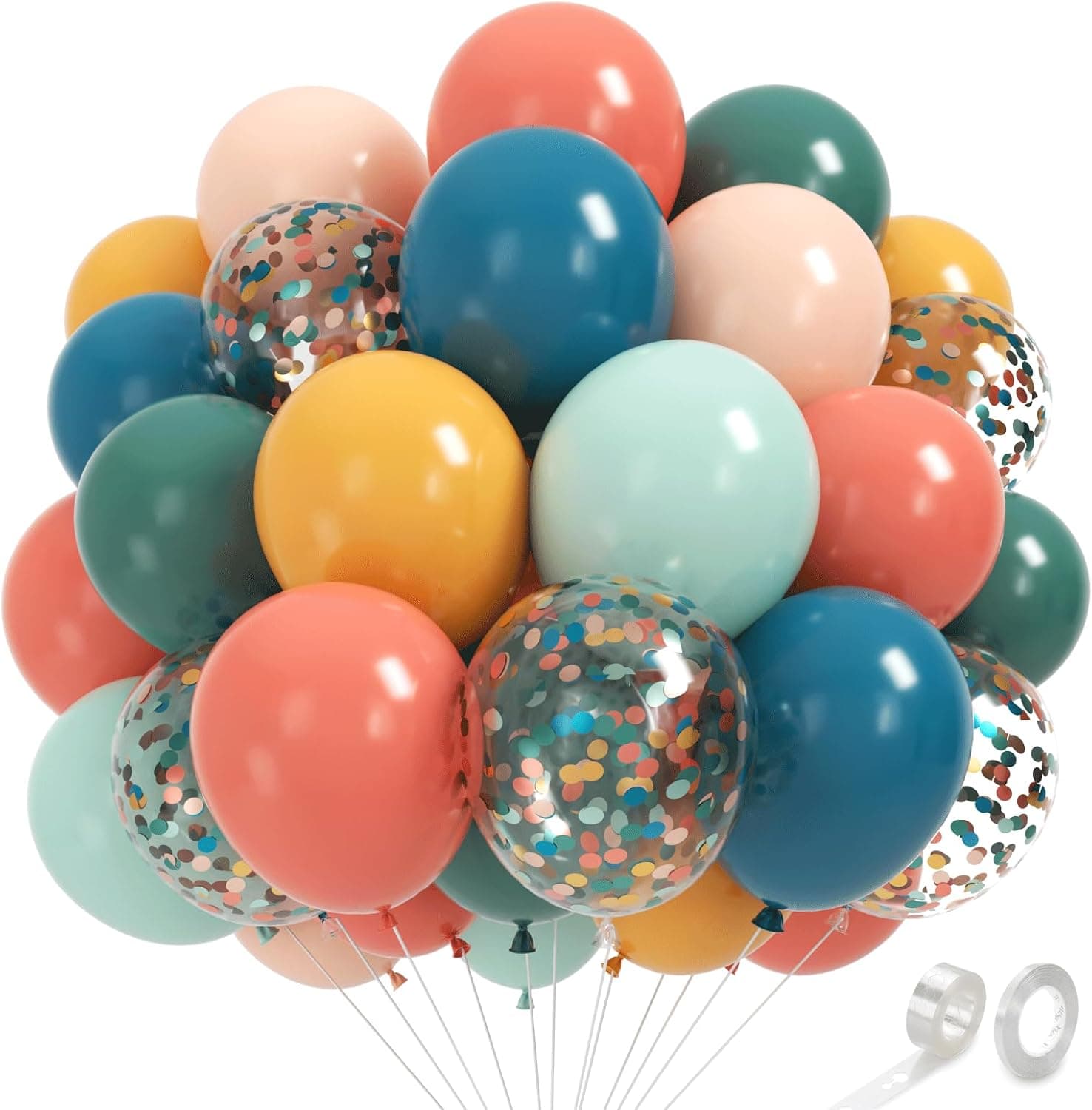 Conjunto de globos retro
