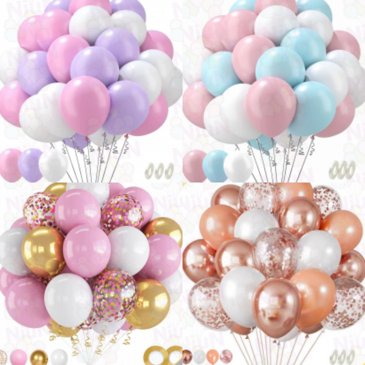 Pequeños juegos de globos