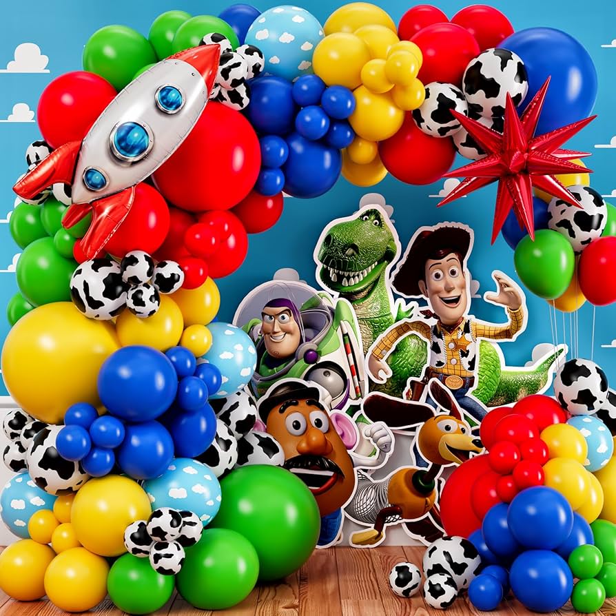 Guirnalda de globos de Toy Story