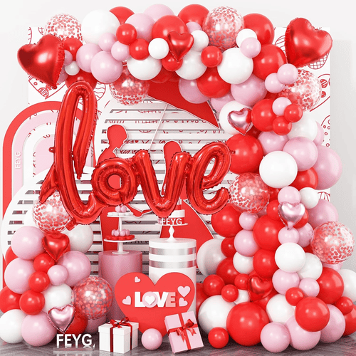 Kit de arco de globos para el día de San Valentín